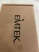 Emtek 2115US19 7-1/4" Height Privacy Pocket Door Mortise Lock from the Modern Rectangular Collection - Flat Black