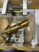 Kwikset 720HFLSQT-15V1 Halifax Passage Door Lever Set with Square Rose - Satin Nickel