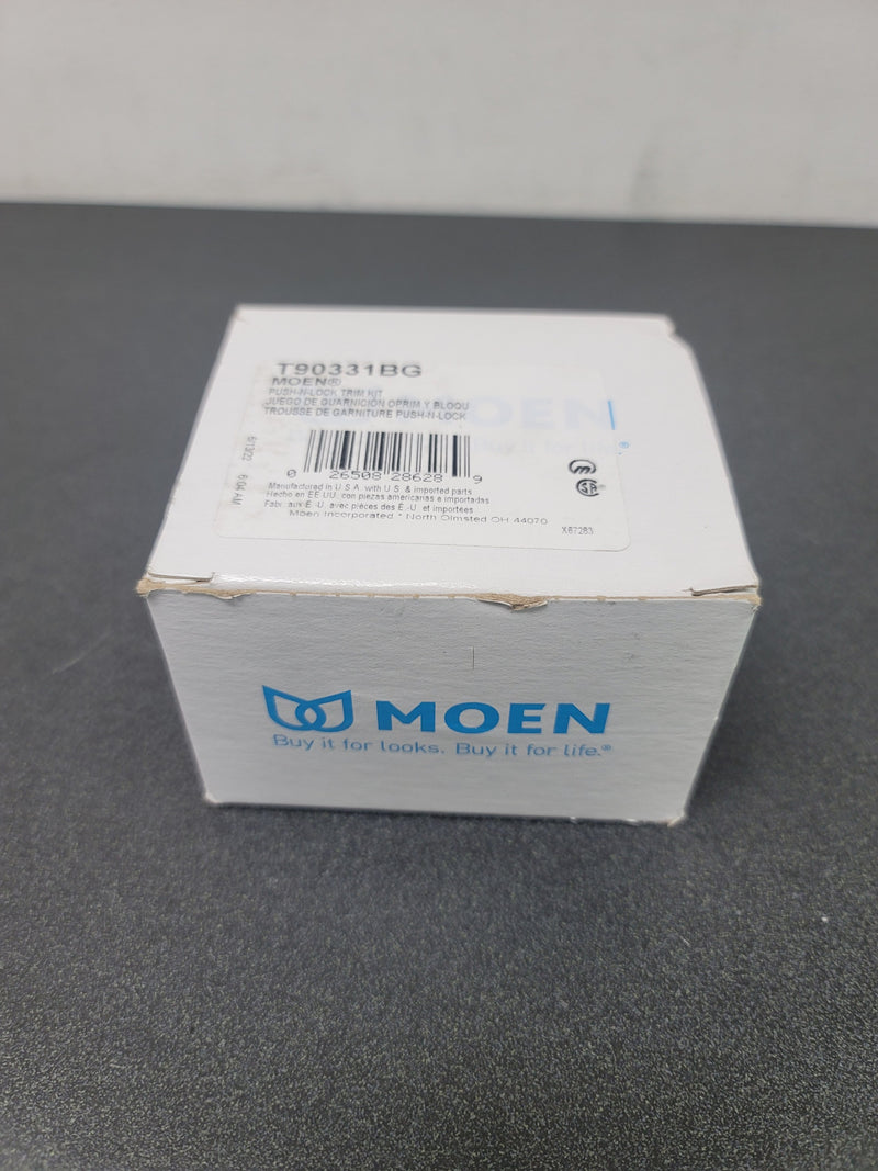 Moen T90331BG 1-1/2" Threaded Tub Drain Kit with Push-N-Lock Drain Assembly - Brushed Gold