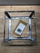 JONATHAN Y Lighting JYL9553B Eleanor 8" Wide LED Flush Mount Square Ceiling Fixture - Chrome