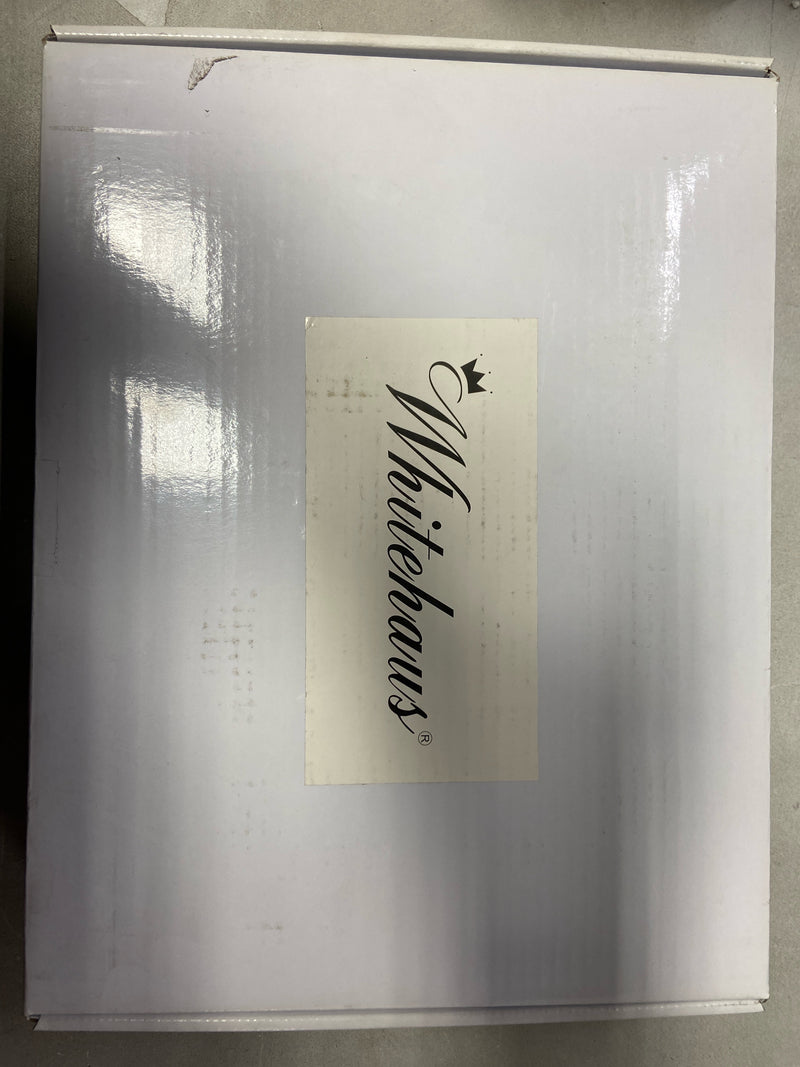 Whitehaus WHS1206-SB-MBLK Waterhaus 1.2 GPM Single Hole Bathroom Faucet - Matte Black