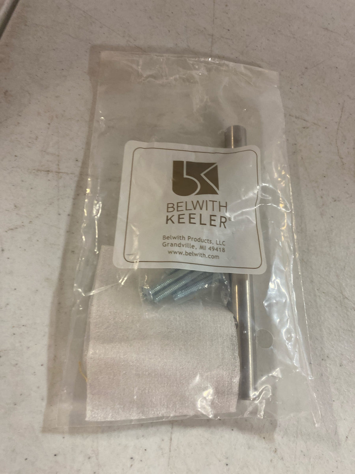 Belwith Keeler B074873-SS Contemporary 3 Inch Center to Center Sleek Bar Style Cabinet Handle / Drawer Pull - Stainless Steel