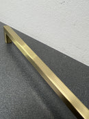 Hickory Hardware HH075336-CBZ Skylight 12" Center to Center Square Bar Appliance Handle / Appliance Pull - Champagne Bronze