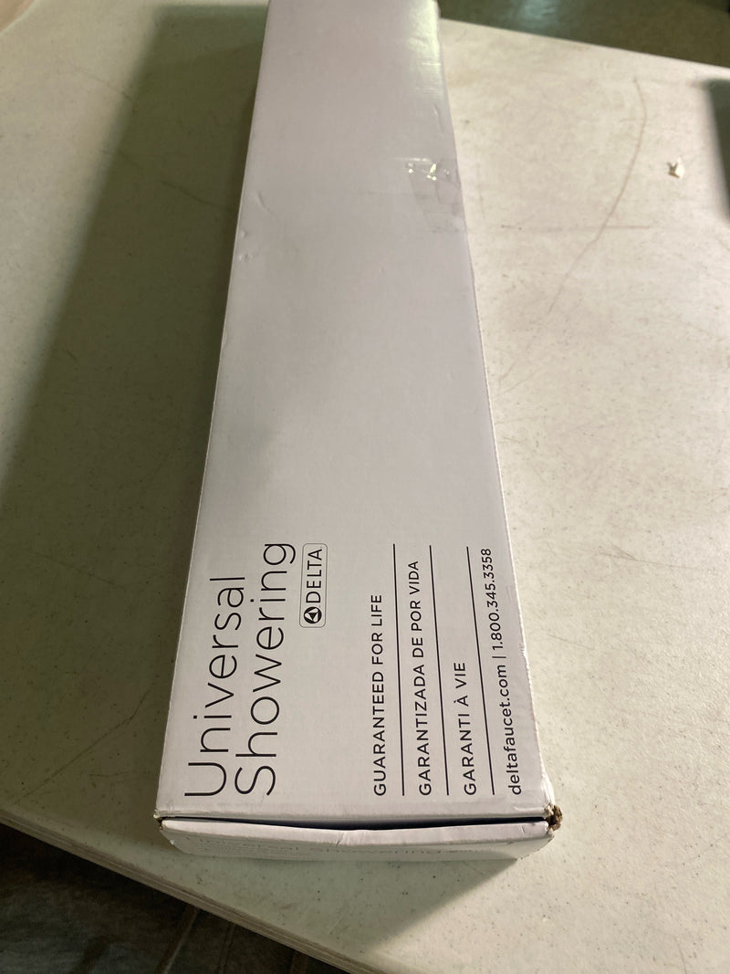 Delta 51567-PN-PR 1-Spray Patterns 1.75 GPM 1.38 in. Wall Mount Handheld Shower Head with H2Okinetic in Lumicoat Polished Nickel