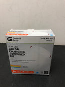 Commercial electric 92100 6 in. LED Slim 3 CCT Canless - White
