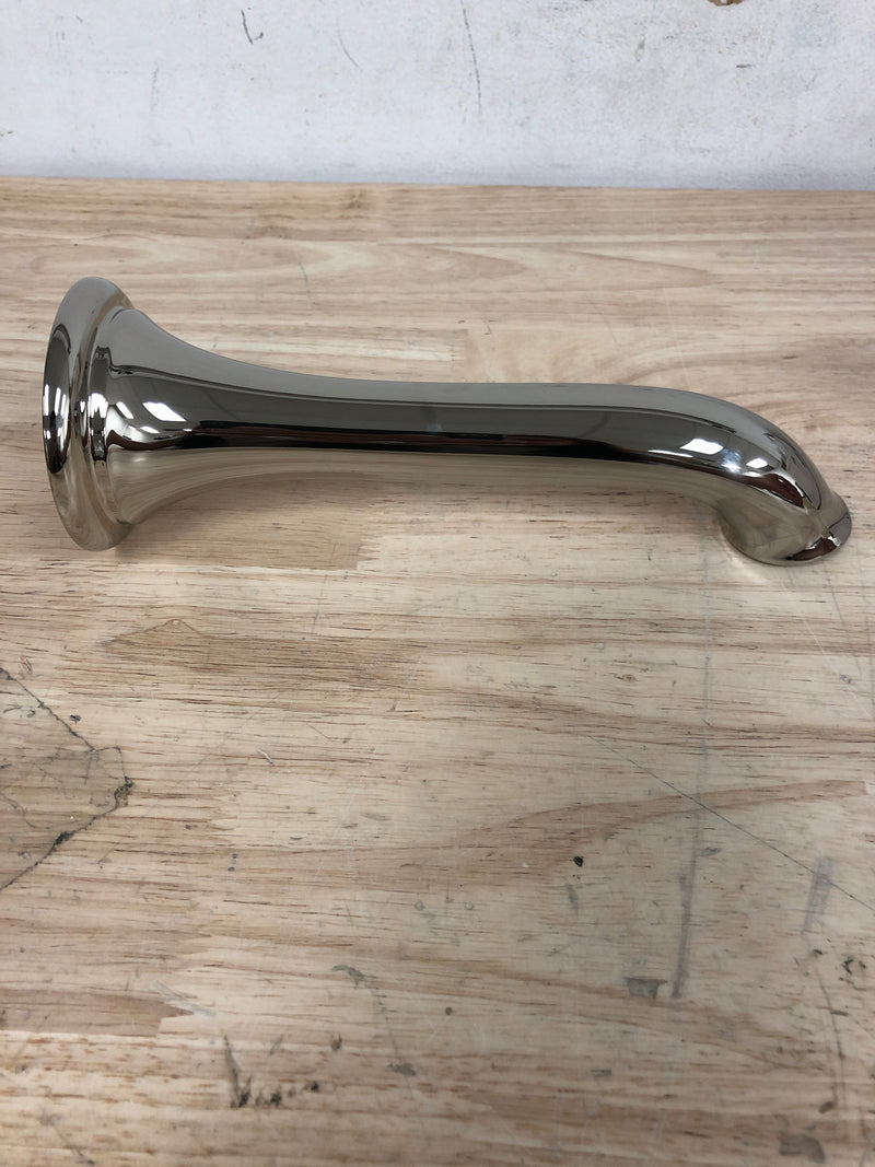 Kohler K-72791-SN Artifacts Non Diverter Wall Mounted Tub Spout with Flare Design - Vibrant Polished Nickel