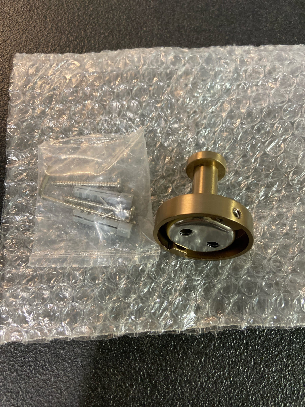 ICO Bath V63239 Volkano Summit Single Robe Hook - PVD Brushed Bronze