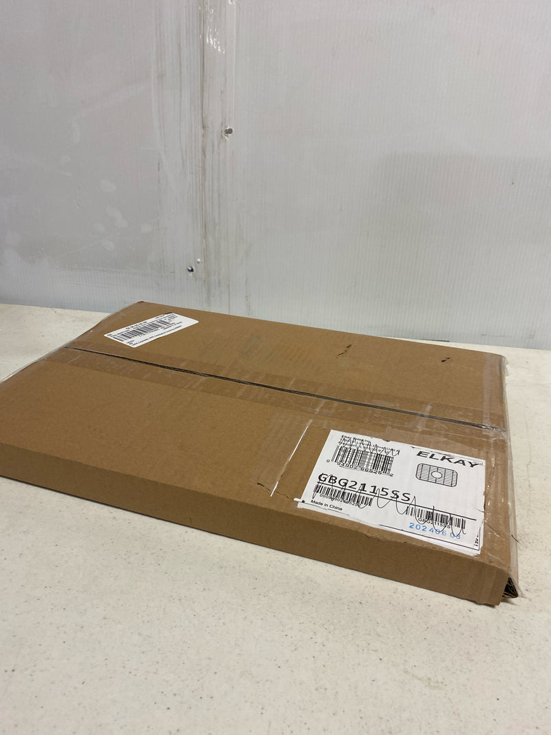 Elkay GBG2115SS Dayton 12.25 in. X 17.5 in. Bottom Grid for Kitchen Sink in Stainless Steel