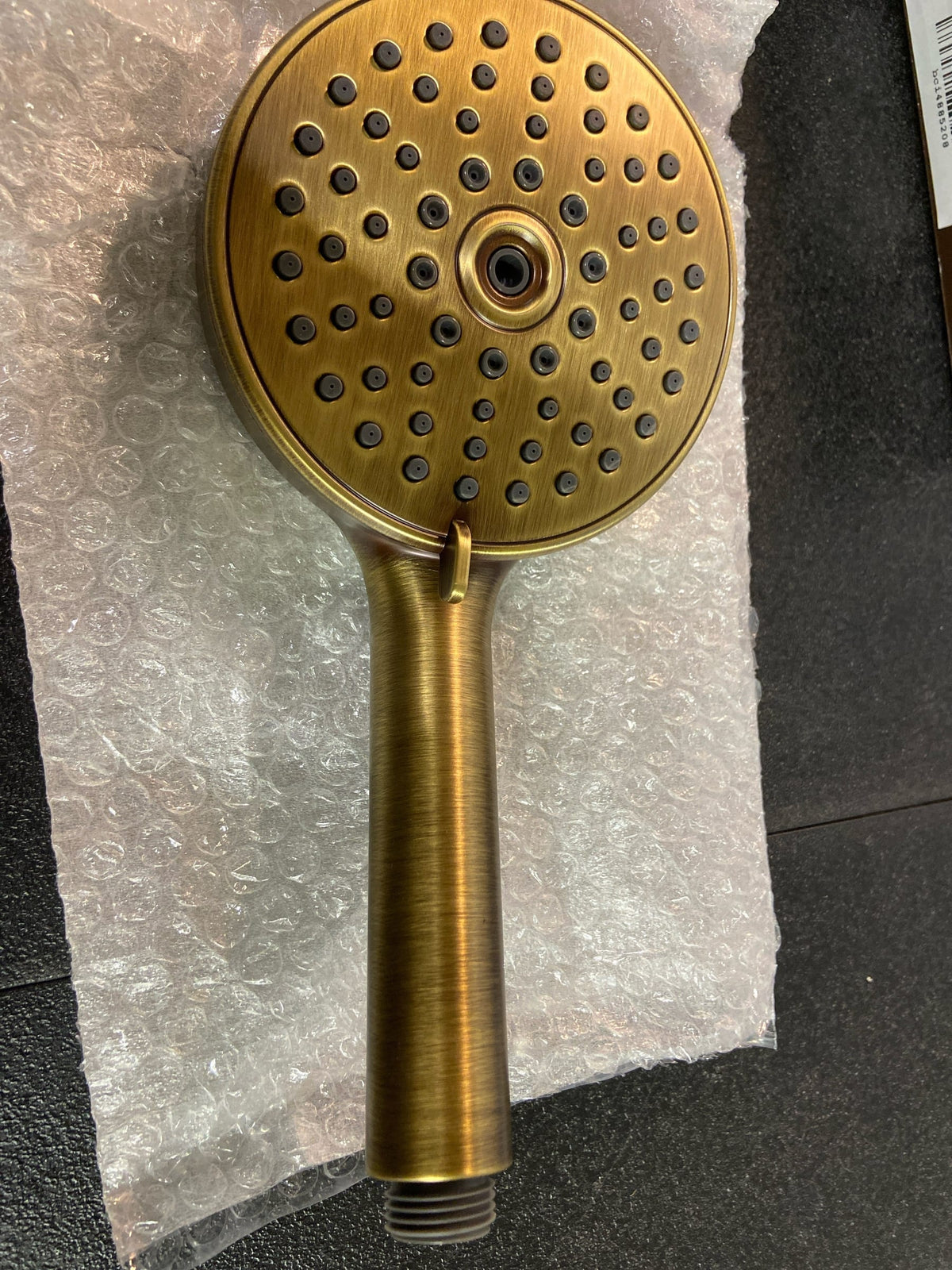 Signature Hardware SH441155AGBR FundamentALL 4.6" Round Multifunction 1.75 GPM Hand Shower - Aged Brass