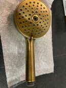 Signature Hardware SH441155AGBR FundamentALL 4.6" Round Multifunction 1.75 GPM Hand Shower - Aged Brass
