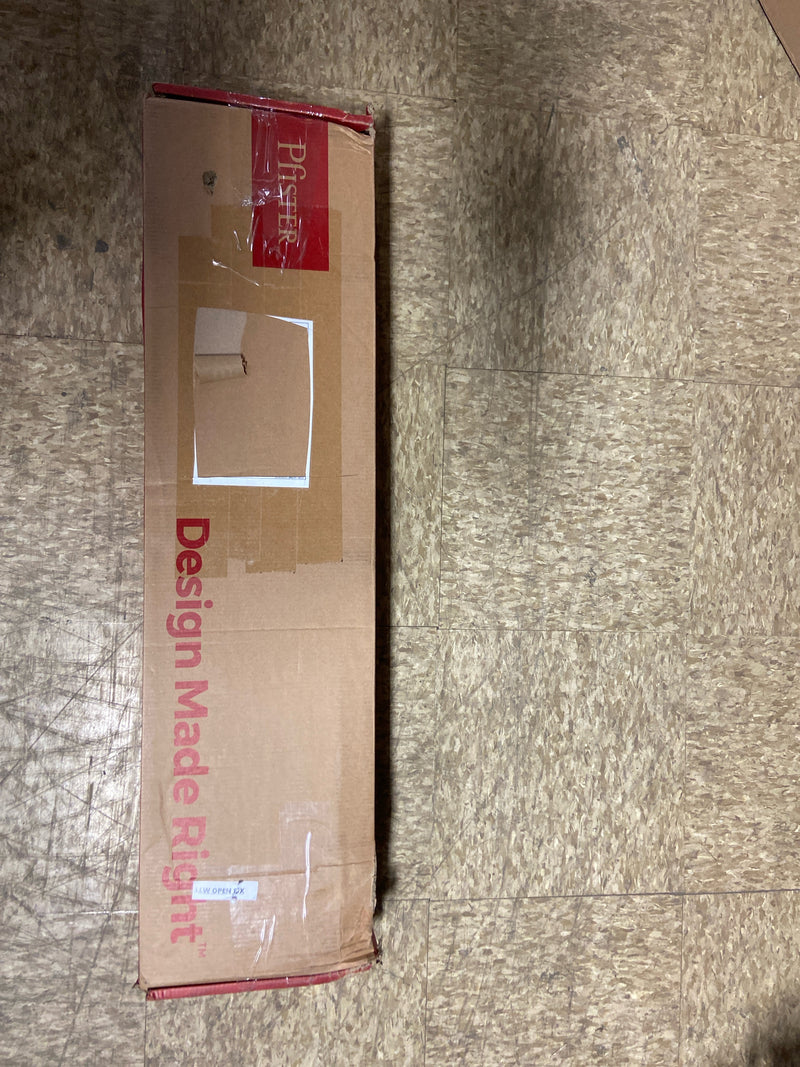 Pfister LG6-1TBD Tisbury Floor Mounted Tub Filler with Built-In Diverter - Includes Hand Shower - Polished Nickel