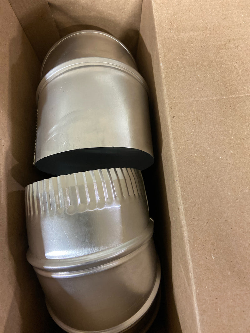 Unbranded ATFAUL0408K 8 ft. Complete Airtight Semi-Rigid Dryer Vent Hook Up Kit for 4 in. Duct