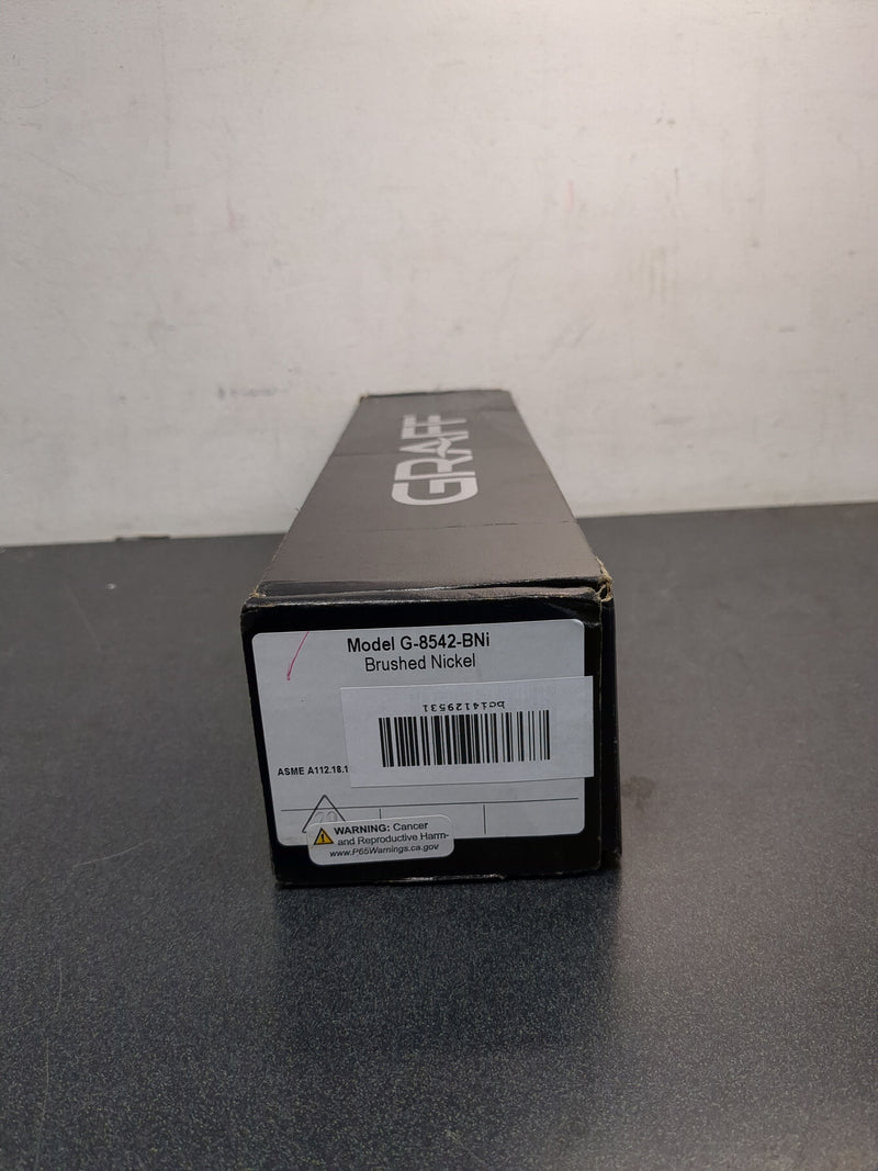 Graff G-8542-BNI Contemporary 12" Ceiling Shower Arm - Brushed Nickel