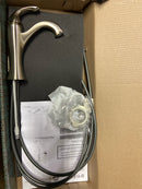 Brizo 65085LF-BN Charlotte 1.5 GPM Single Hole Bathroom Faucet - Brilliance Brushed Nickel