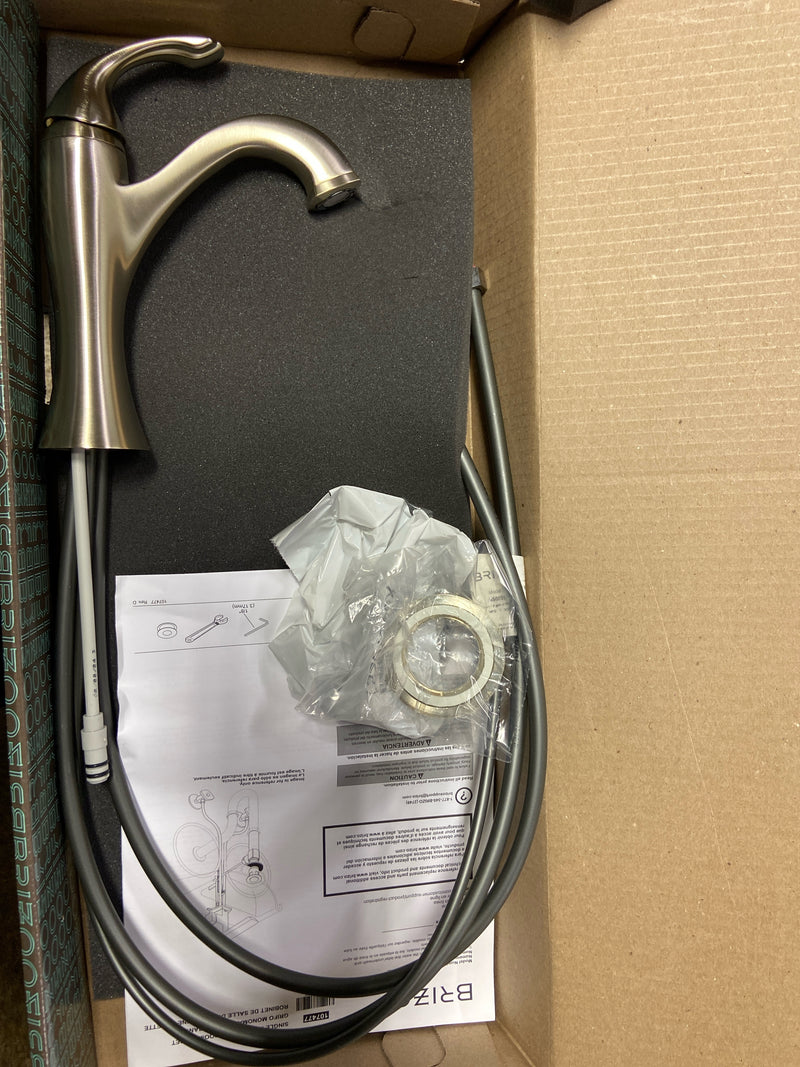 Brizo 65085LF-BN Charlotte 1.5 GPM Single Hole Bathroom Faucet - Brilliance Brushed Nickel