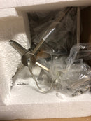 Sea Gull Lighting Dianna-4 Light Small Pendant-12.5 Inch Wide by 18 Inch high-Brushed Nickel Finish-Incandescent Lamping Type -Traditional