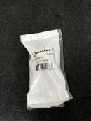 Alno A2955-MN Quadrato 1-1/4" Grooved Square Cabinet Knob / Drawer Knob - Made in Italy - Matte Nickel