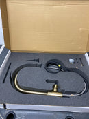 Perrin and Rowe U.4043SEG-2 Holborn 1.8 GPM Single Hole Pull Down Bar Faucet - Satin English Gold