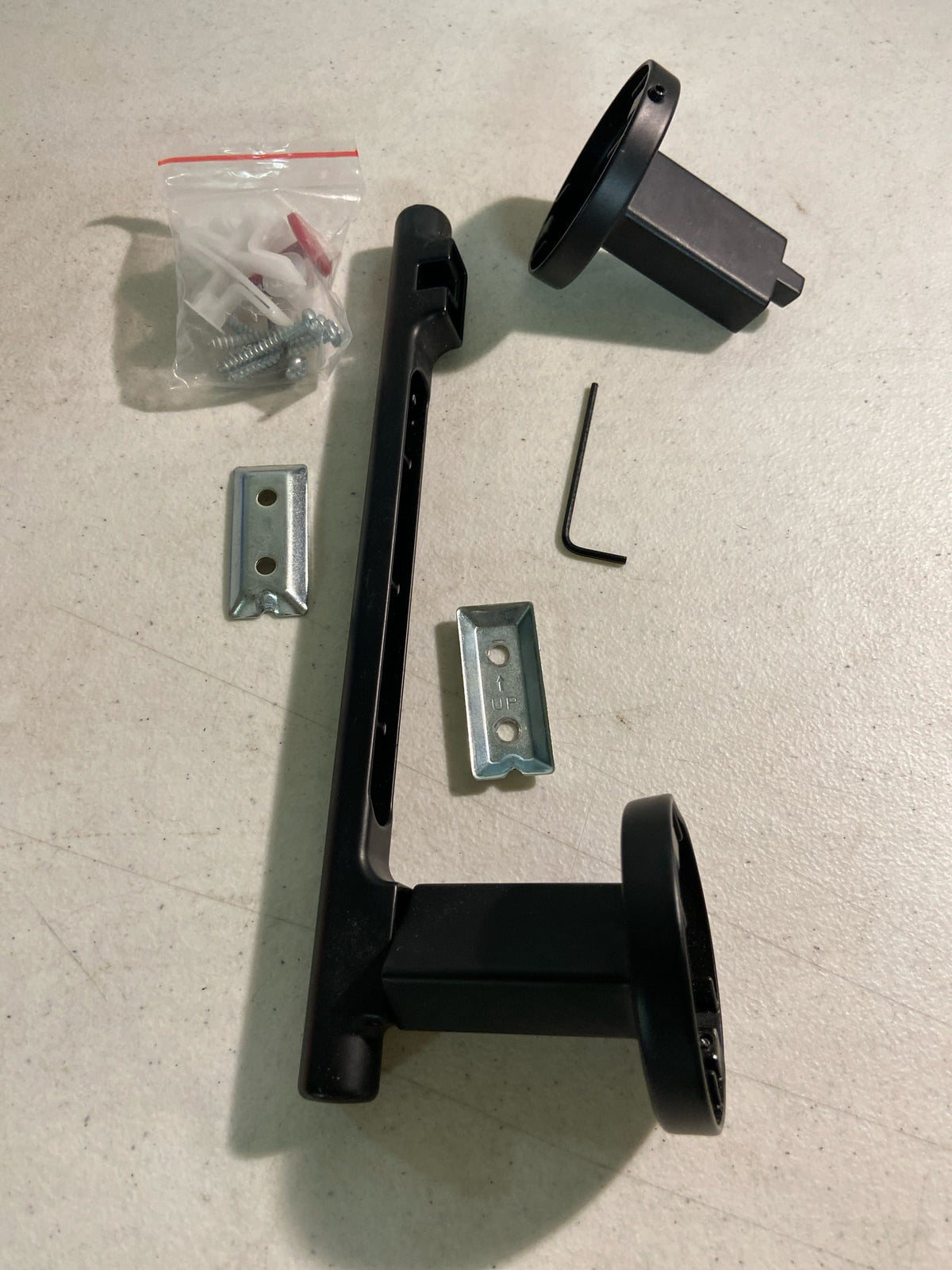 Pfister BPH-CSO0B Capistrano Wall Mounted Pivoting Toilet Paper Holder - Matte Black