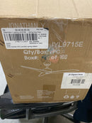 JONATHAN Y Lighting JYL9715E Aldrin 50" 3 Blade Indoor Smart Ceiling Fan - Light Brown Wood