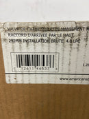 American Standard 6047121.002 1.28 GPF Exposed Manual Flushometer for 1-1/2" Top Spud Bowls - Polished Chrome