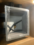Franke PKG11014SHG Peak 16-1/8" Undermount Single Basin Granite Bar Sink - Stone Grey