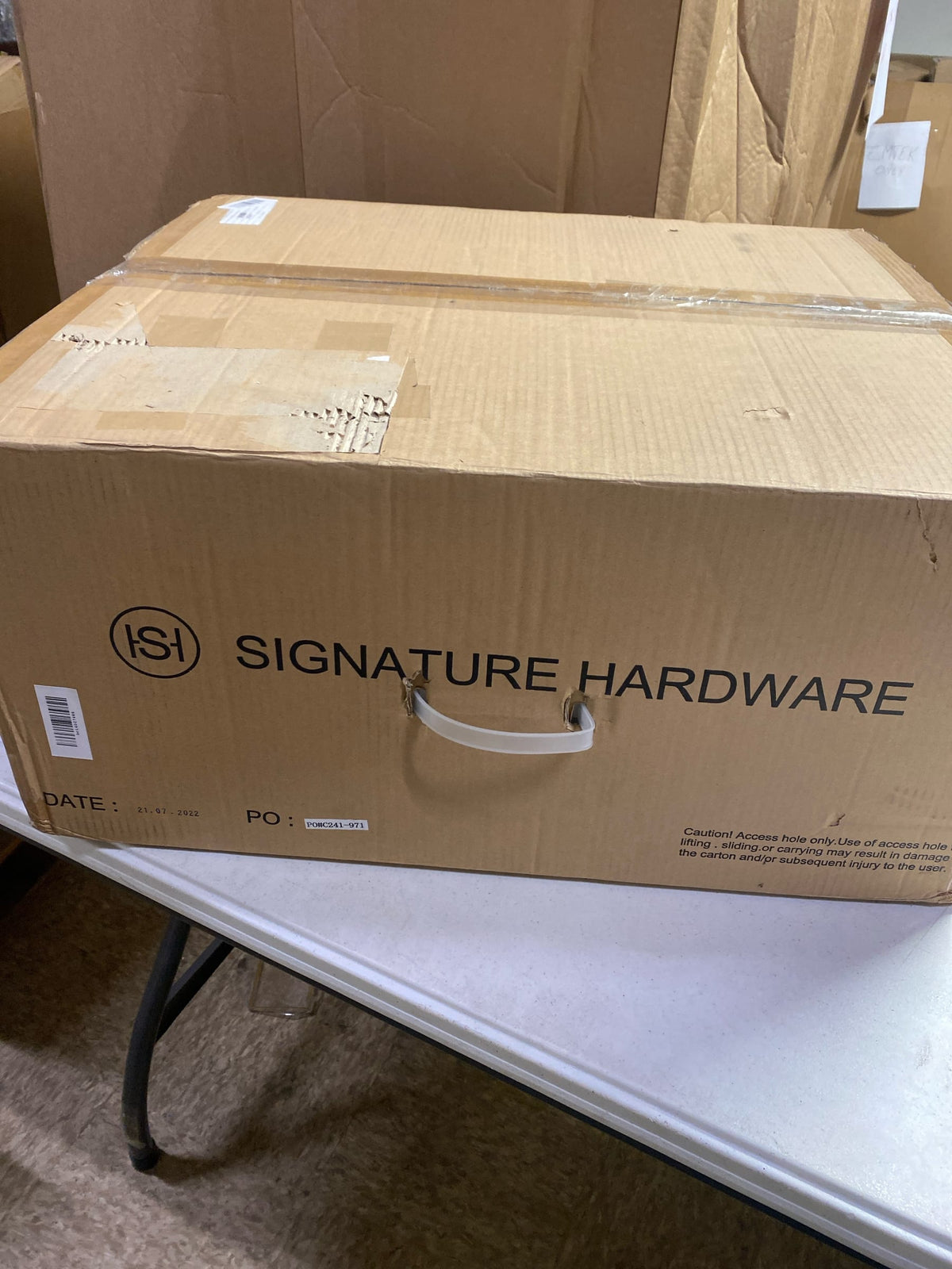 Signature Hardware SHSKDMA2522Z1 Sitka 25" Drop In / Undermount Single Basin Stainless Steel Kitchen Sink with Single Faucet Hole - Stainless Steel