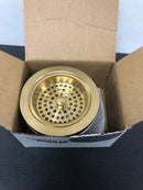 Kohler K-8801-2MB Duostrainer 3-1/2" Basket Strainers - Brushed Modern Brass