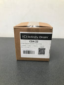 Infinity Drain CDA 22 Compact Clamp Down Drain ABS 2" Throat, 2" Outlet - N/A