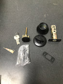 Kwikset 660-514S.DS 660 Series Deadbolt Single Cylinder Deadbolt with Smartkey - Matte Black