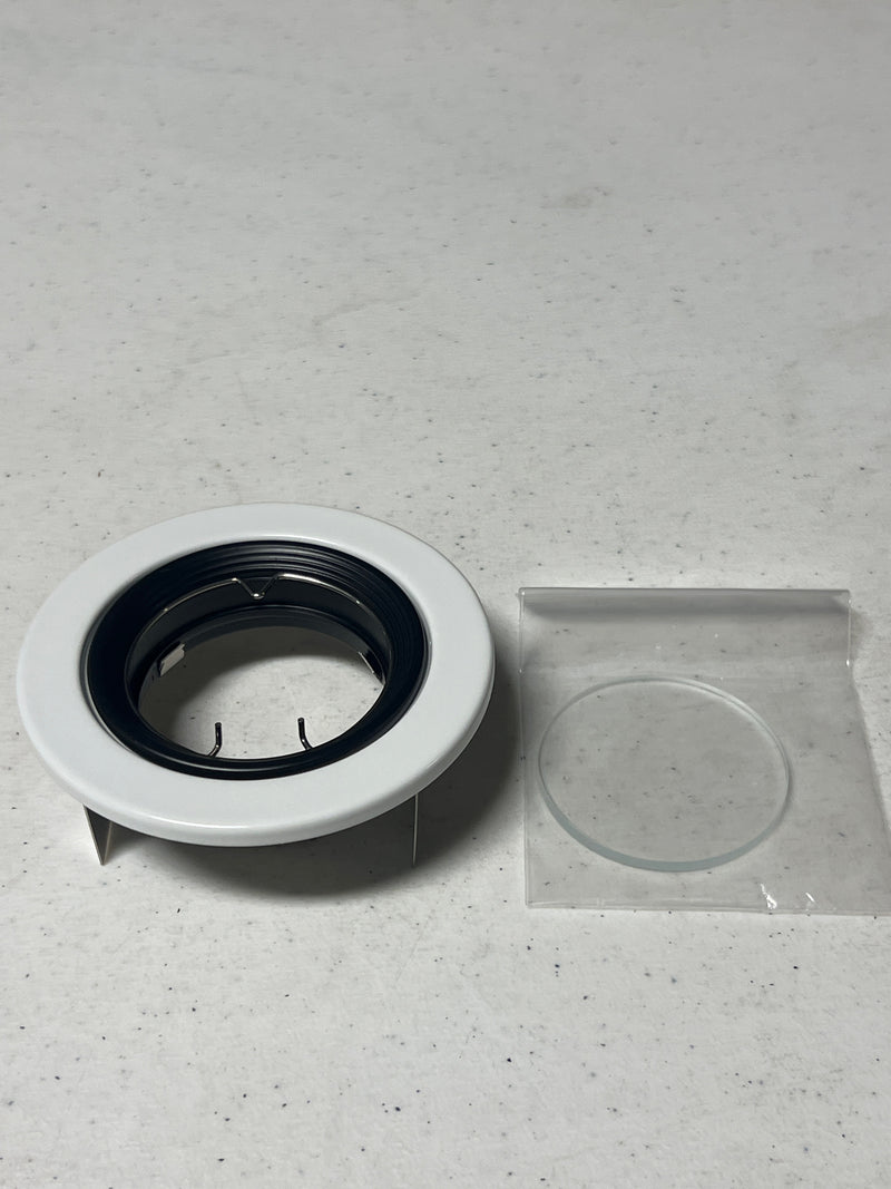 WAC Lighting HR-836-WT 2.5" Low Voltage Recessed Light Baffle Trim - White