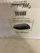 Whitehaus WH71302-F22 Isabella Plus 19-3/4" Vitreous China Vessel Bathroom Sink - Black/Gold