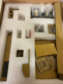 Pfister LG89-7HTBG Holliston Shower Only Trim Package with 1.75GPM Single Function Shower Head - Brushed Gold