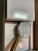 Signature Hardware 497941 Lattimore Pressure Balanced Shower System with Rainfall Shower Head and Hand Shower - Rough-In Valve Included - Brushed Gold