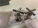 Brizo Invari: Widespread Lavatory Cross Handle Kit - HX5376-PN