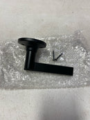 Miseno MLK5031BK Hazel Flat Bar Non-Turning One-Sided Door Lever - Matte Black