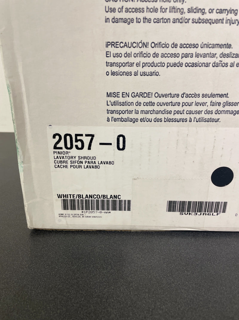 Kohler Pinoir Shroud for Pinoir 22 Inch Bathroom Sink