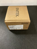 Emtek 505HLOUS19 Modern Rectangular Rosette Helios Reversible Non-Turning Two-Sided Dummy Door Lever Set from the Brass Modern Collection - Flat Black