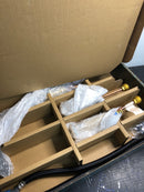 Brizo 65307LF-BLLHP Kintsu 1.5 GPM Widespread Lavatory Faucet with Angled Spout - Less Pop-Up Drain and Handles - Matte Black