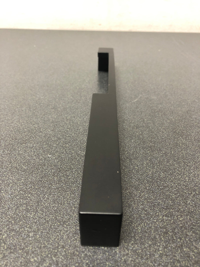 Top Knobs TK258BLK Modern Metro 9 Inch Center to Center Handle Cabinet Pull from the Sanctuary II Collection - Flat Black