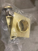 Sure-Loc DB201-SMD Modern Solid Brass Single Cylinder Keyed Entry Deadbolt - Satin Brass