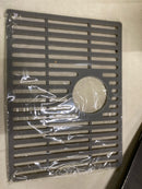 Vigo VGSG1914 19 in. Silicone Kitchen Sink Protective Bottom Grid For Single Basin Sink in Gray