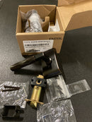 Emtek 520TRUS10B Tribeca Privacy Door Lever Set from the SELECT Brass Collection - Oil Rubbed Bronze