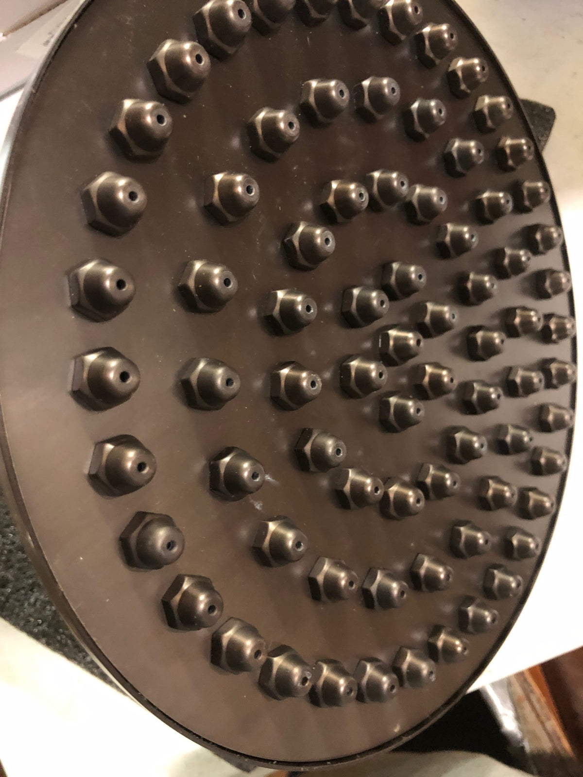 Newport Brass 215-07 Tub and Shower 1.8 GPM Single Function Rain Shower Head - English Bronze
