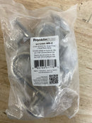 Franklin Brass B47246K-MN-C Bar 1-9/16 Inch Wide Coat and Hat Hook - Pack of 4 - Matte Nickel