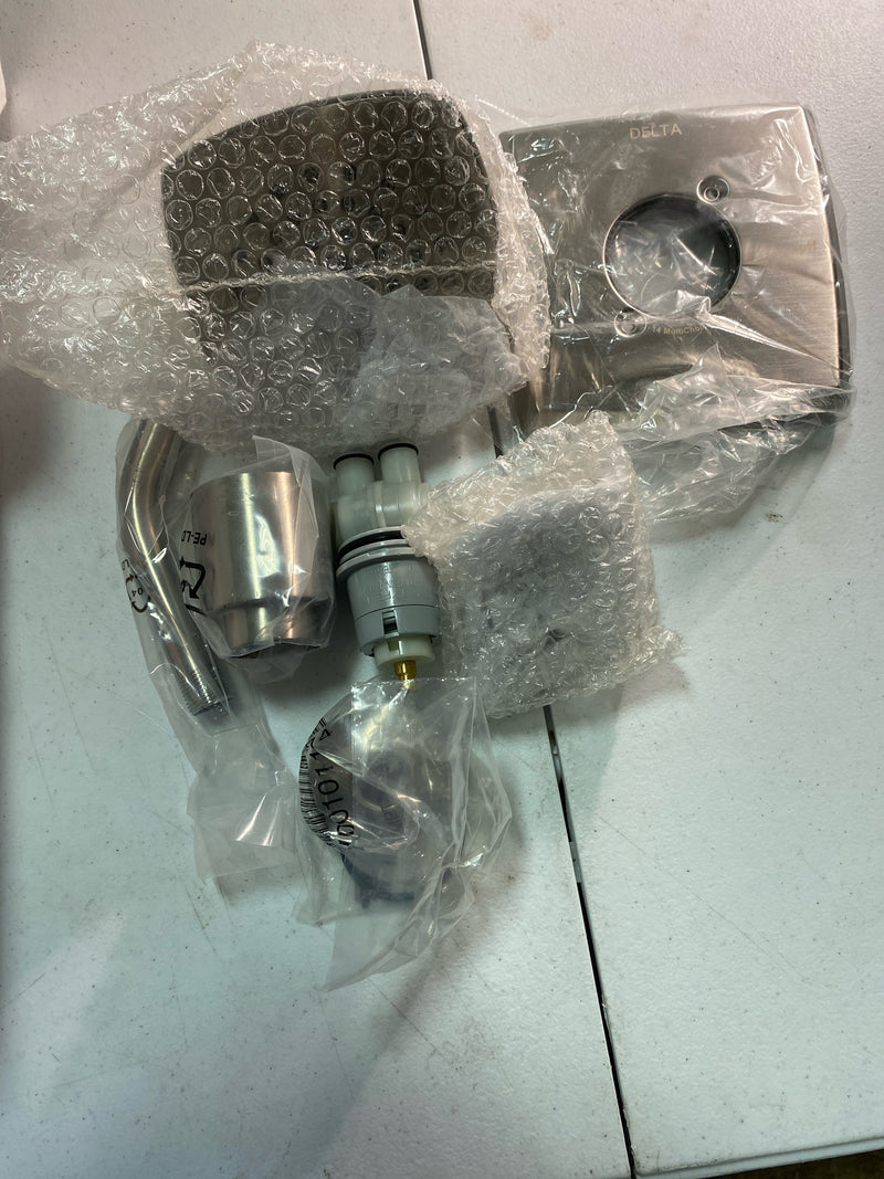 Delta Ashlyn Stainless 1-Handle Shower Faucet