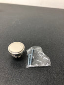 Amerock BP36603PN Oberon 1-3/8 Inch Mushroom Cabinet Knob - Polished Nickel