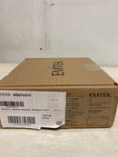 EMTEK Square Rosette Dummy, Pair with Matching Finish Stuttgart Lever - Choice of 7 Finishes - 5050STUUS19 - Flat Black (US19)