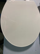 Kohler K-24494-A-96 Border Round Closed-Front Toilet Seat with Soft Close and Quick Release - Biscuit