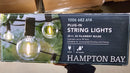 Hampton Bay 25-Light 25 Ft. Outdoor Plug-in Globe LED G40 Bulb String-Light
